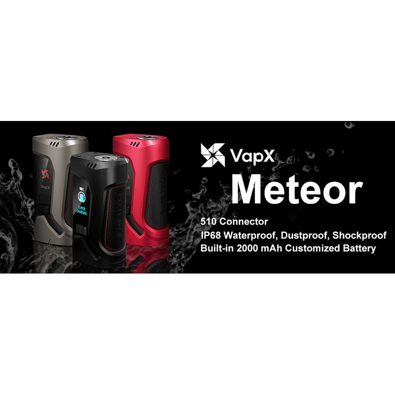 VAPX METEOR 510 BOX MOD 2000mAh - AUTHENTIC