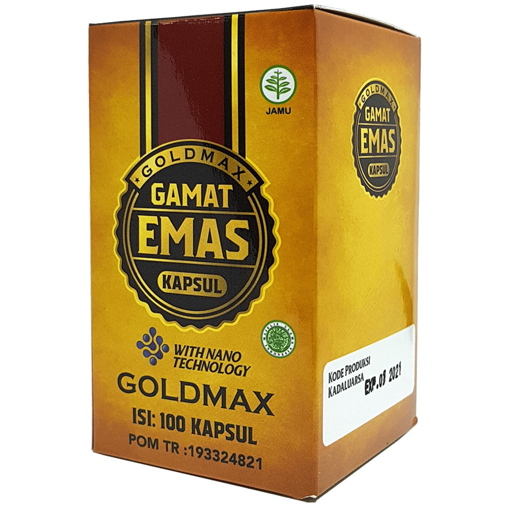 Walatra Gamat Kapsul Emas Original 100 Obat Herbal Segala Macam Penyakit Degeneratif Goldmax Shopee Indonesia