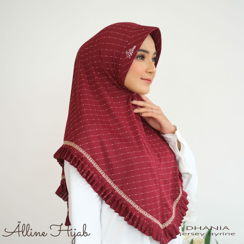 HIJAB INSTAN DHANIA STANDART by  ALLINE HIJAB
