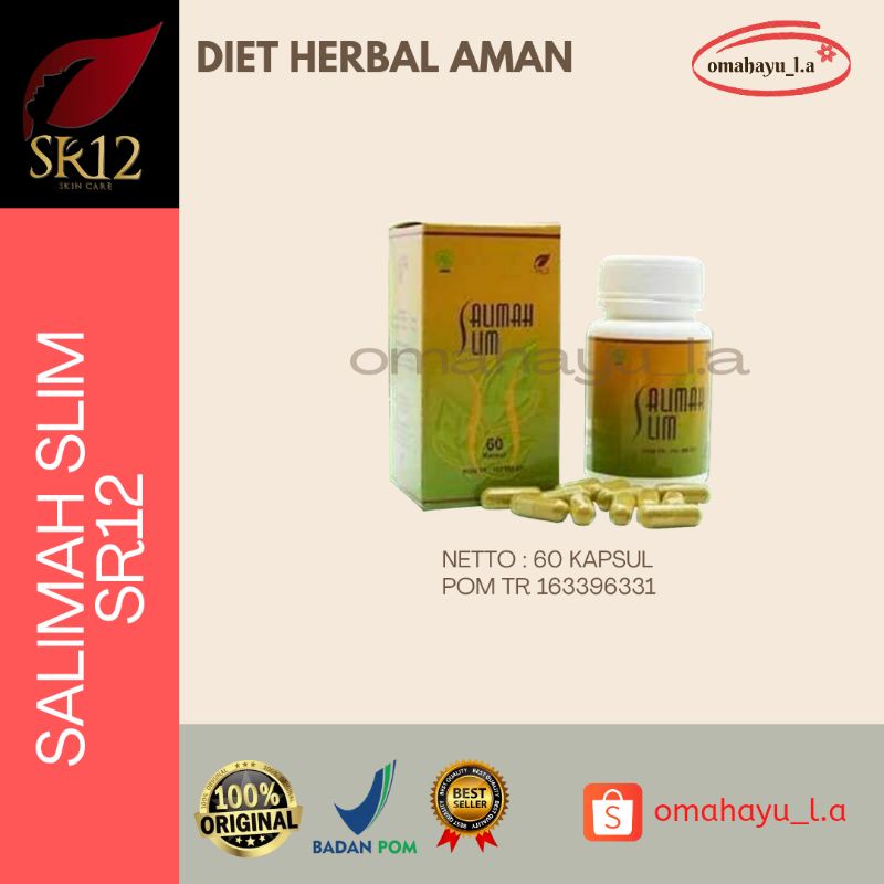 Obat Diet Ampuh Aman Untuk Ibu Menyusui Herbal Salimah Slim SR12