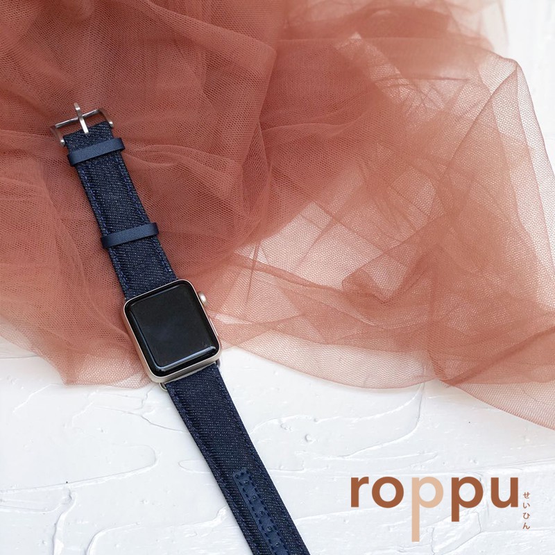 Roppu Apple Watch Strap Denim Edition