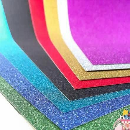 

30X40 Kertas Karton Gold Silver Glitter Holographic Paper