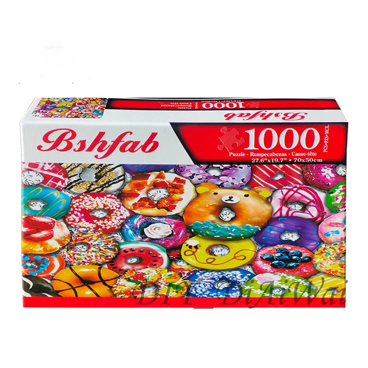 Puzzle Jingsaw 1000 pcs Uk.70 x 50cm - Donut Resist