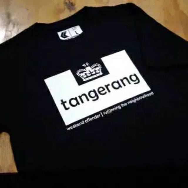 Tshirt Kaos Distro Weekend Offender City Series TANGERANG Pria Wanita