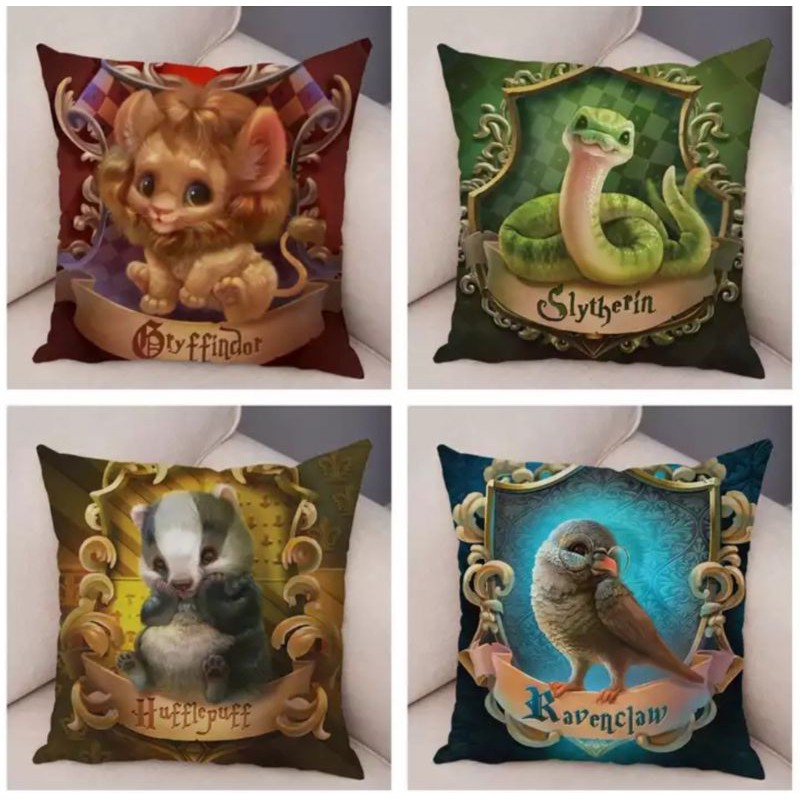 sarung bantal sofa 45x45 cm harry poter