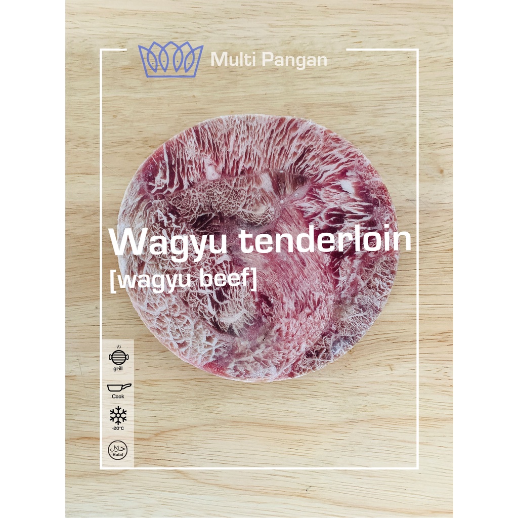 

Daging sapi wagyu meltique tenderloin (1kg)