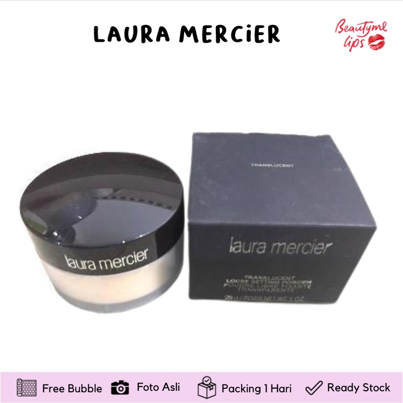 LAURA MERCIER TRANCLUENT LOOSE SETTING POWDER 29GR TANPA PUFF