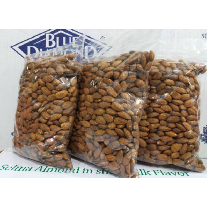 

kacang almond mentah blue diamond ukuran 250-1 kg