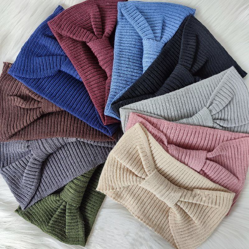 INNER BANDANA PITA RAJUT PREMIUM - CIPUT BANDO POLOS  BAHAN RAJUT PREMIUM