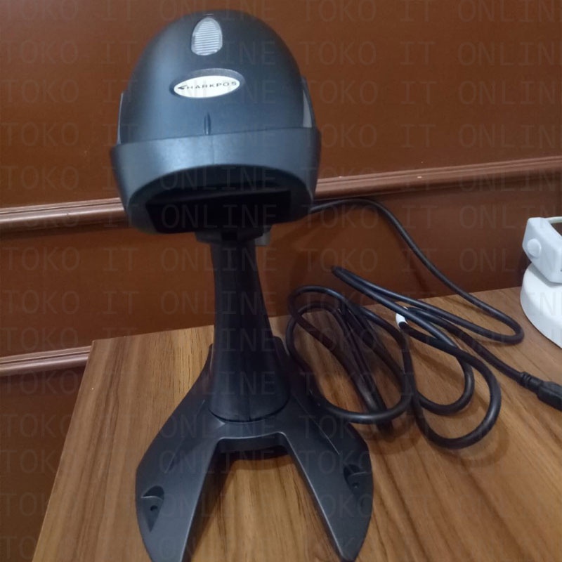 SHARKPOS QS-2420 BARCODE SCANNER 2D QS2420 USB QR CODE FAKTUR SETARA KS605