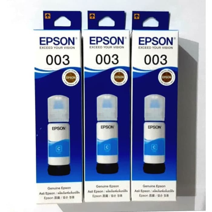 Tinta EPSON 003 V200 Cyan L 1110 3100 3101 3110 3150 5190