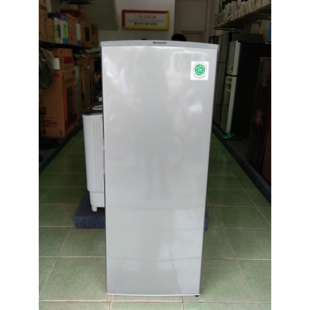 Freezer SHARP FJ-M195N-SS Low Watt Stand Freezer 8 Rak