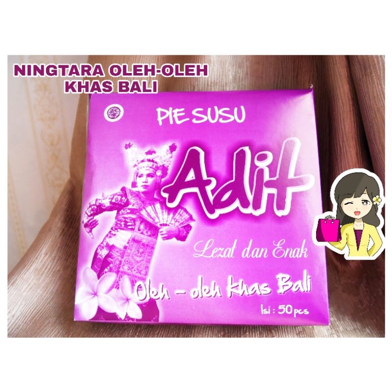 

PIE SUSU ADIT OLEH-OLEH KHAS BALI ISI 50PCS