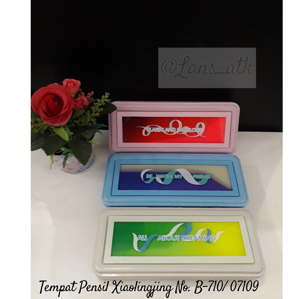 

KOTAK PENSIL KALENG XIAOLINGJING B-710 / PENCIL CASE (07109)