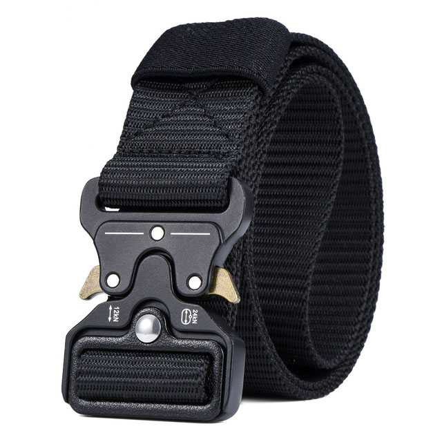 Paling Dicari ! Rhodey Tali Ikat Pinggang Canvas Military Tactical 125cm - MU055