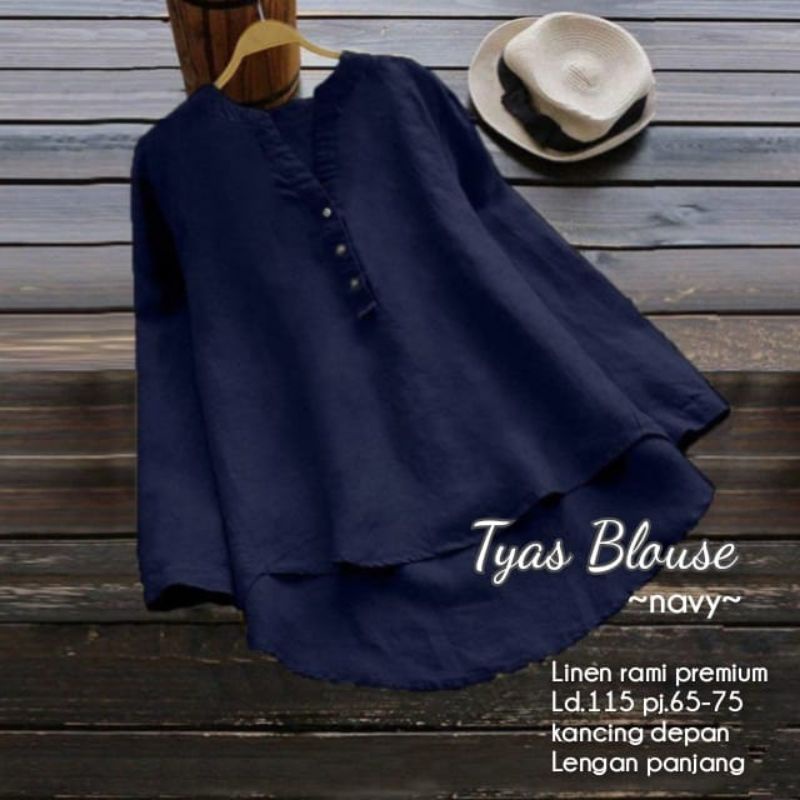 TYAS TUNIK BLOUSE WANITA TERBARU