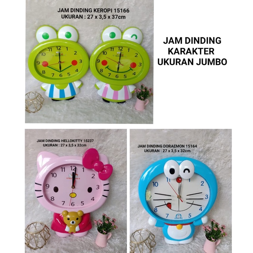 JAM DINDING DORAEMON / JAM DINDING HELLOKITTY / JAM DINDING KEROPI / KEROPI / HELLOKITTY / DORAEMON 