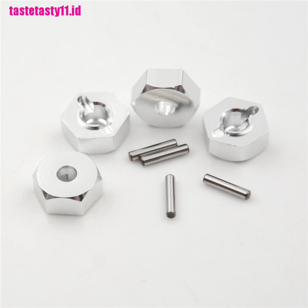 【TTID】RC 1:10 5MM Thickness 12mm Wheel HEX 5.0 Hubs Drive Adaptor Pins &amp; Screws