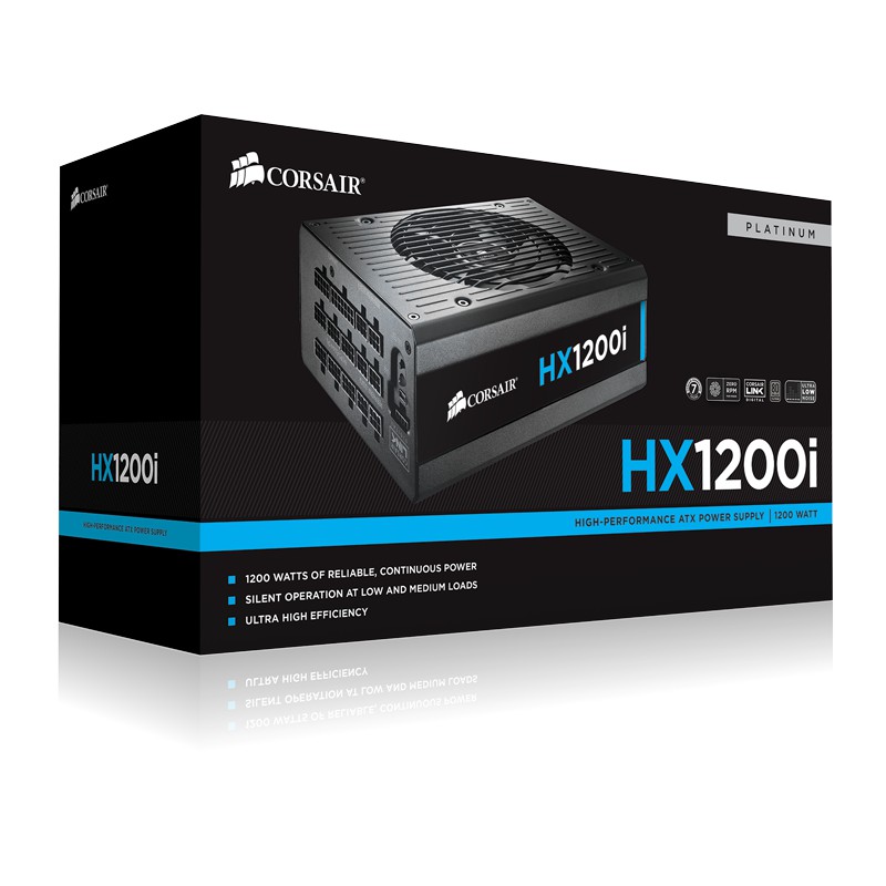 PSU Corsair HXi Series HX1200i (CP-9020070-EU) 1200 Watt 80+ Platinum