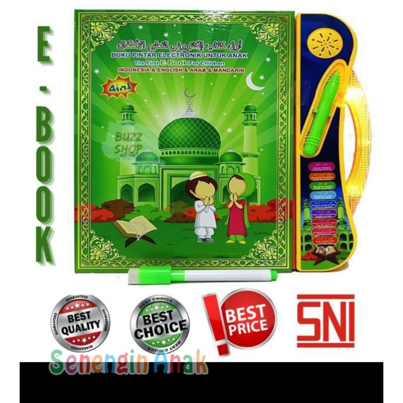 Smartbook Muslim E-Book || The First E Book for Children - SenenginAnak