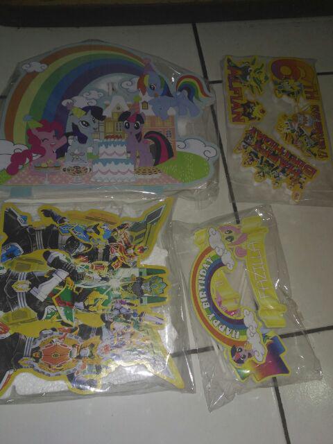 Cake Topper Besar Little Pony