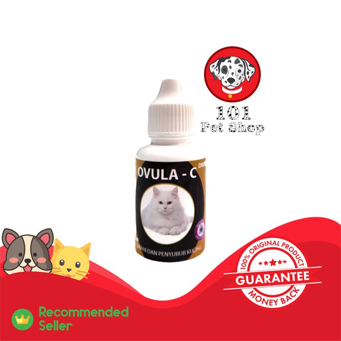 ovula c cat drop - obat birahi kucing penyubur