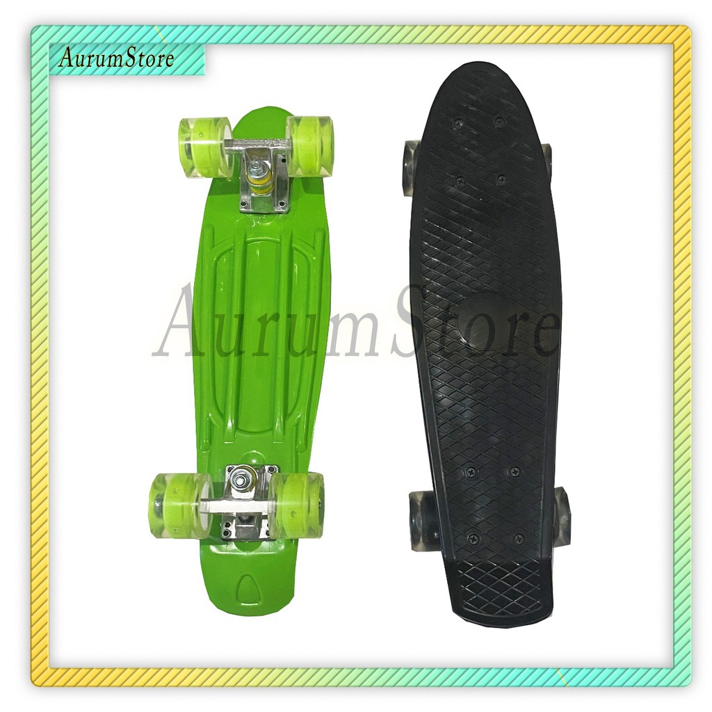 PENNY/FISH/BANANA BOARD ,PENNYBOARD FISHBOARD PU LED WHEELS MURAH