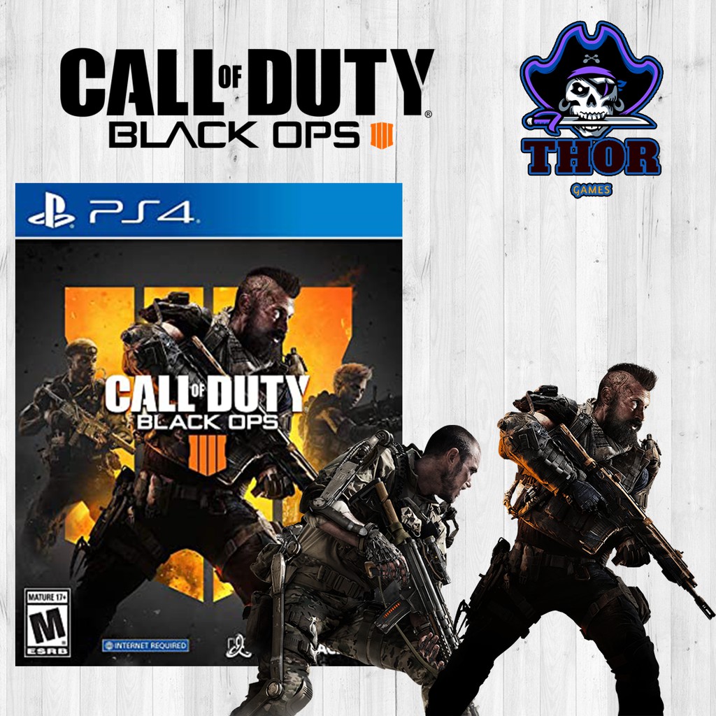 black video game ps4