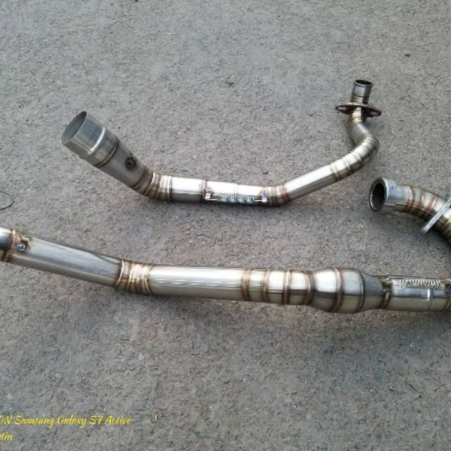 Leher knalpot scorpio trail