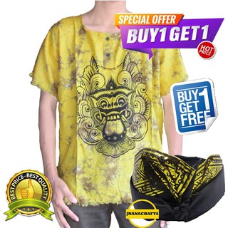 jnanacrafts kaos pria motif barong khas bali gratis udeng jnanacrafts kaos pria motif barong khas bali gratis udeng