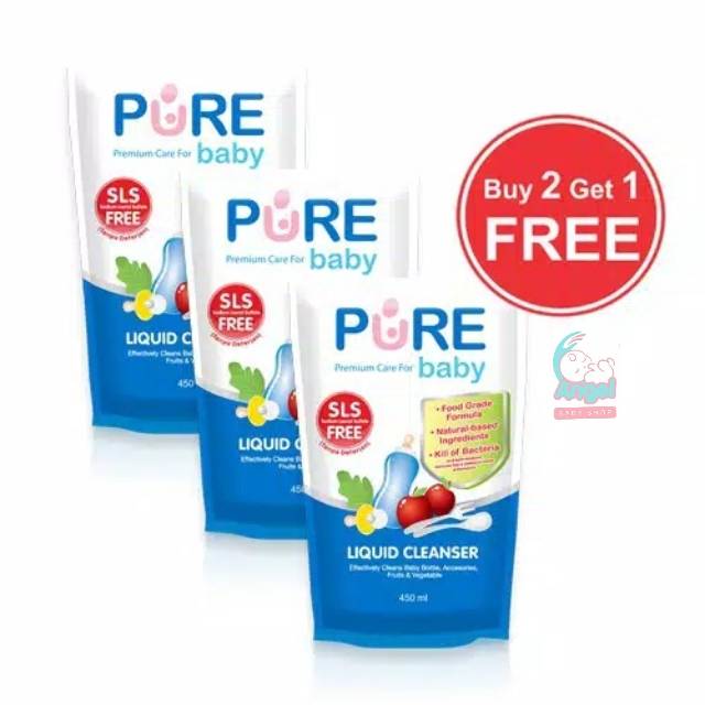 Pure bb Liquid Cleanser 450 ml / 700 m ( combo) buy 2 free 1