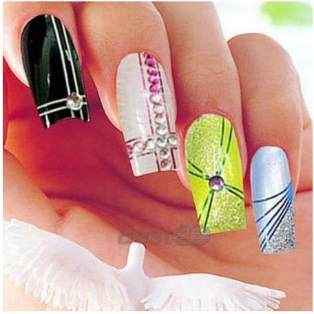 Nail art stripping/sticker isolasi kuku 1Pcs