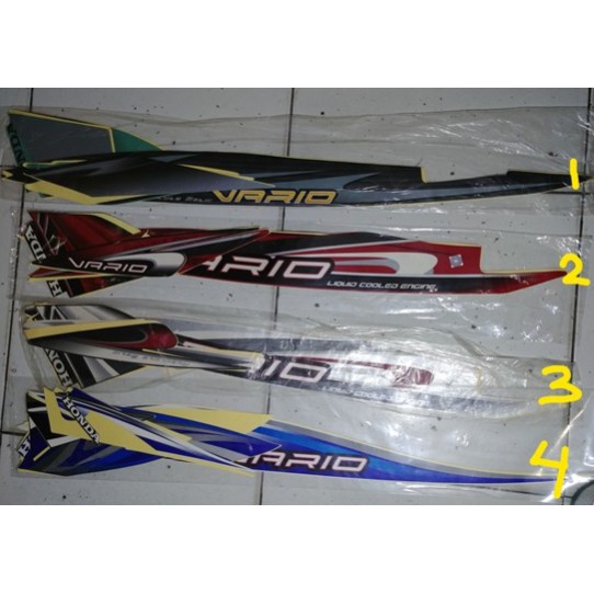 Striping lis&Stiker Body&Stiker Motor Vario 2007 2008