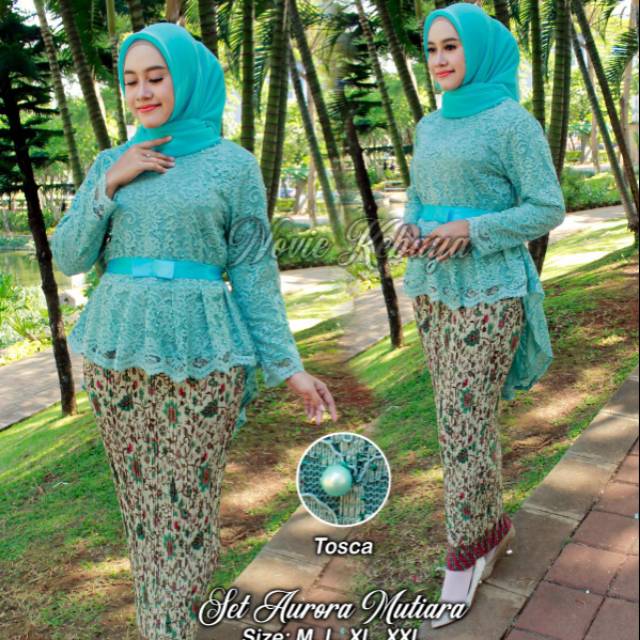 Aurora mutiara / kebaya modren / kebaya remaja / kebaya wisuda/ kebaya pesta/ kebayamurah