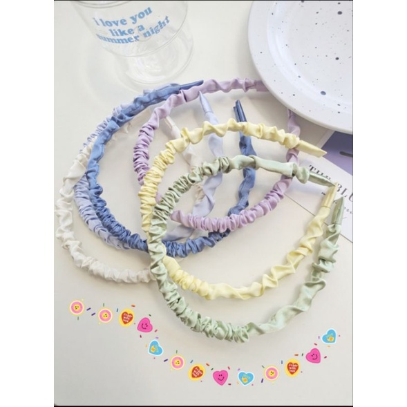 Bando Korea Satin headband Korean Style