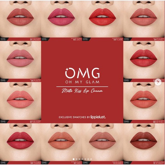 OMG / Oh My Glam Matte Kiss Lip Cream