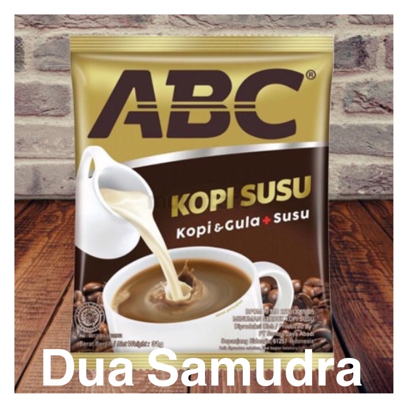 

(14) ABC Kopi Susu Sachet 31 gr Per Renceng (10 Sachet)