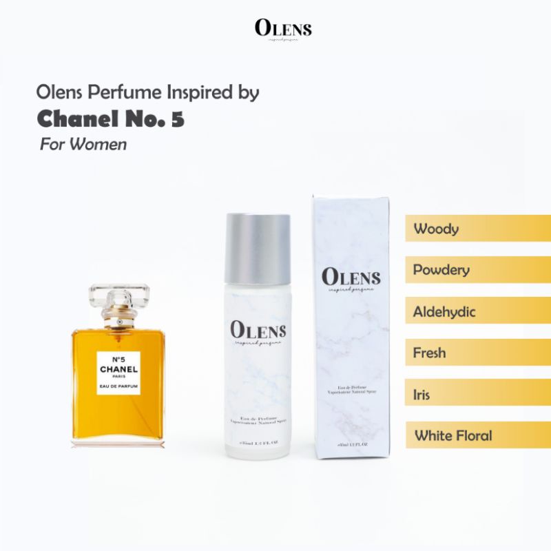 OLENS • CHANEL NO 5 Inspired Perfume 35ml by Olens Inspired Perfume