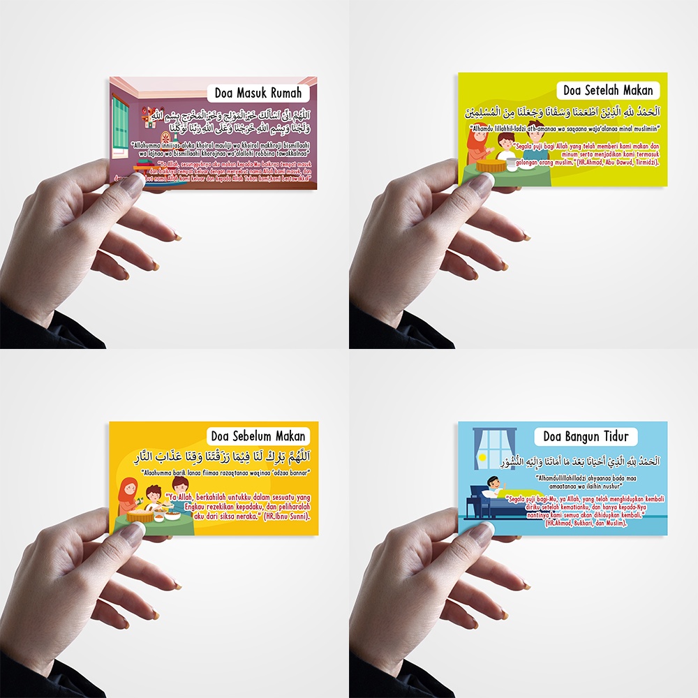 

Sticker Doa Harian Anak ( Isi 17 pcs ) Full Color | Media belajar anak shaleh