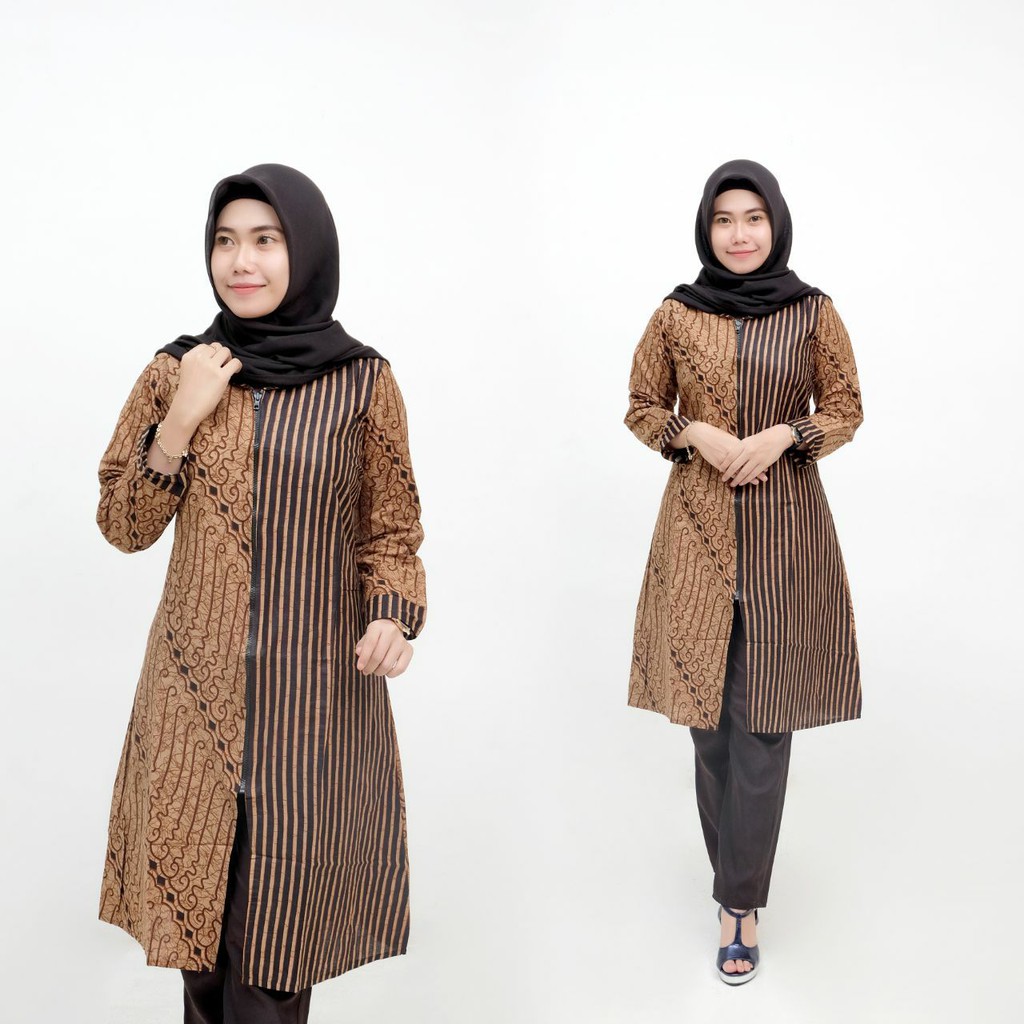  BATIK  TUNIK  BATIK  TUNIC WANITA Shopee  Indonesia