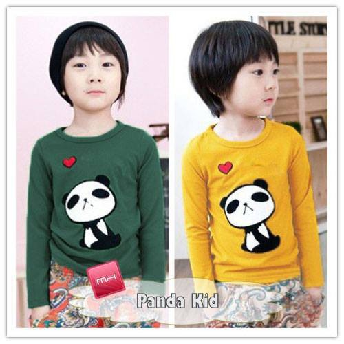Tokomilkan - Pakaian Anak Laki Laki Sweater Panda Kids Rajut | Atasan Anak Laki Laki