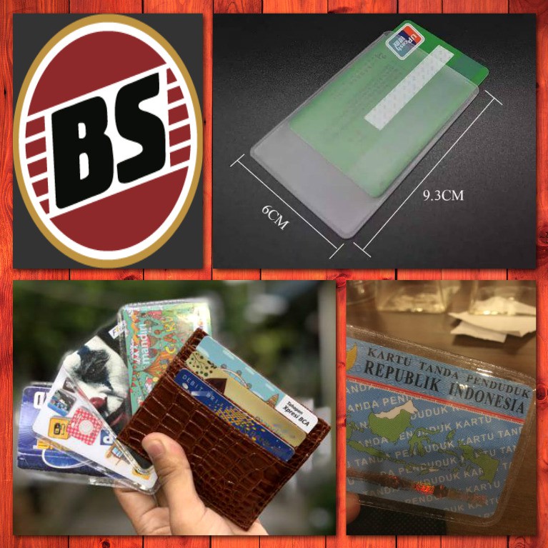 

Sampul Plastik Pelindung KTP ATM