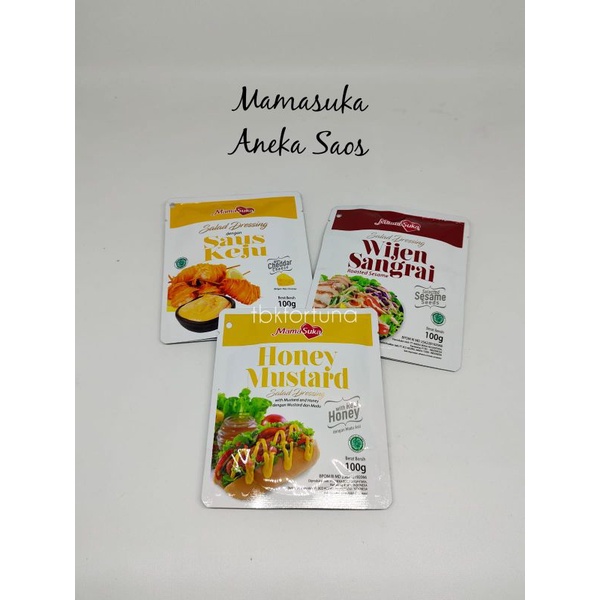 

Mamasuka aneka saus kemasan 100gr
