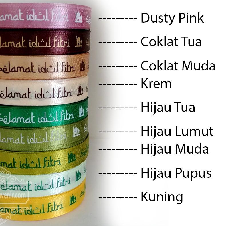 

✷ Pita Idul Fitri Satin Kecil ○