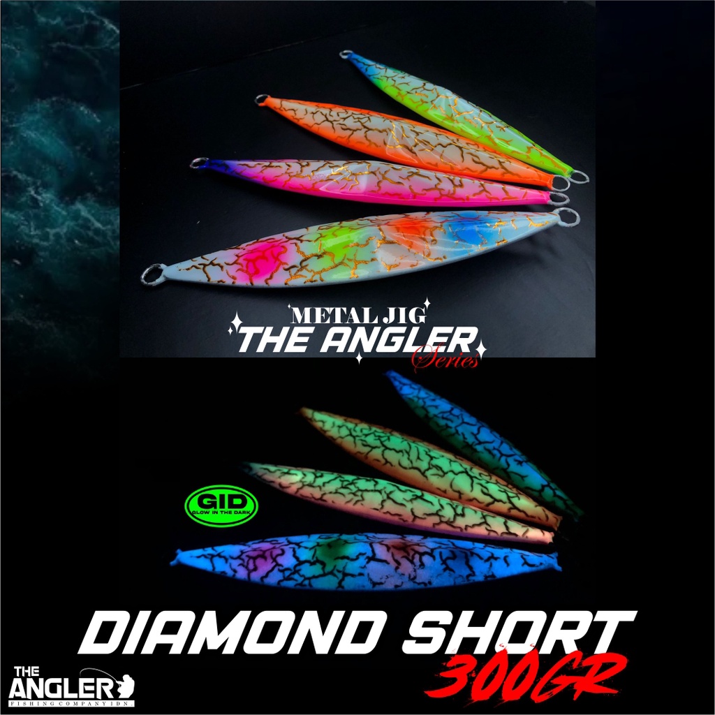 Metal Jig Short Diamond 300g The Angler Series