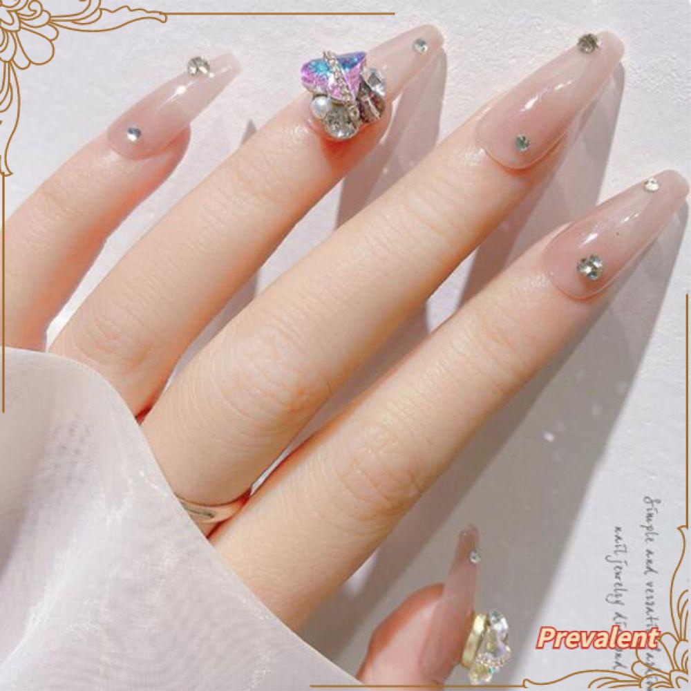 Preva Berlian Imitasi Berkilau Untuk Dekorasi Nail Art