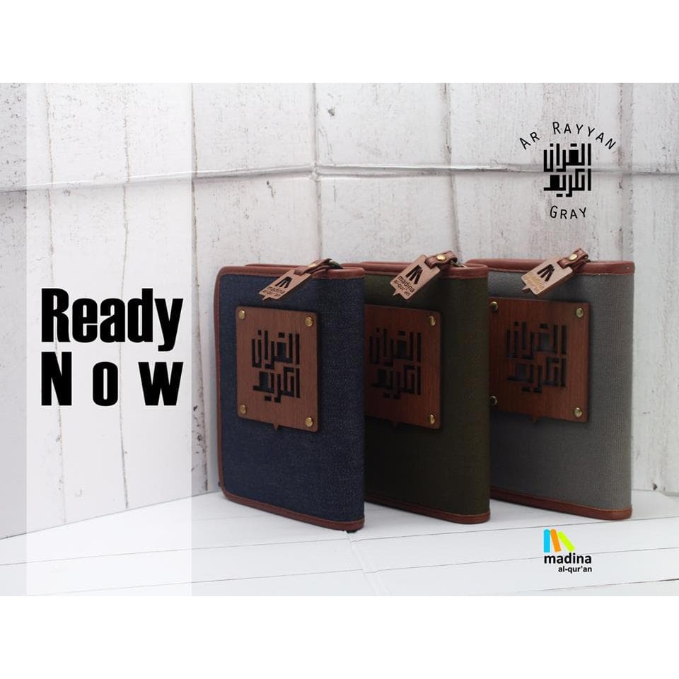 RRR Alquran TANPA TERJEMAHAN Madina Arrayyan Al Quran Zipper Ar Rayyan