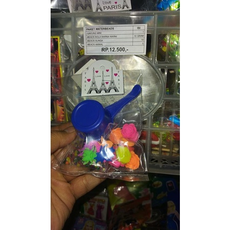 Paket Waterbeads dan Animal Grow - Mainan Montessori Sensory Play