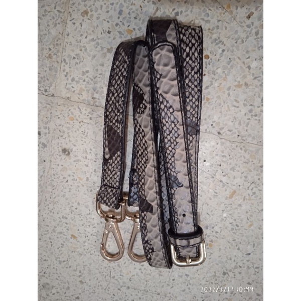 Strap Bag Tali tas kulit ular