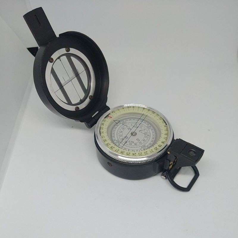 Compass, Kompas Prismatic Dan Lensatic FULL METAL